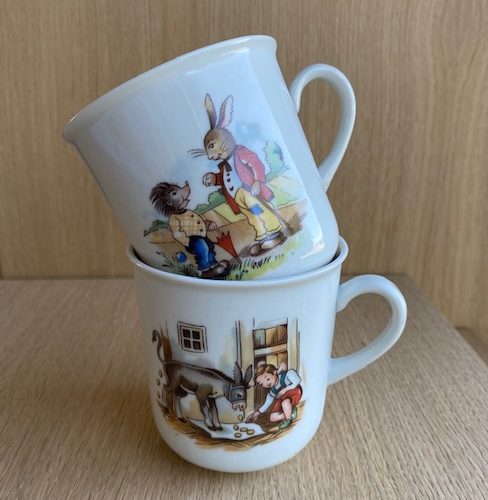 Paire de tasses pour enfant