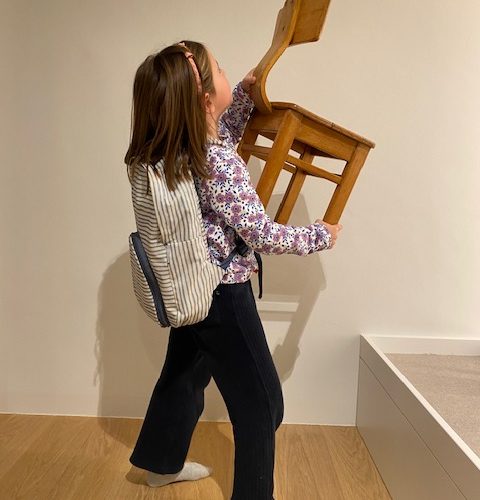 Chaise pour enfant – D.P. Luijendijk (Pays-Bas) – années 1960