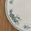 Deux ravissantes assiettes plates Boch Frères - Duchesse - Image 2