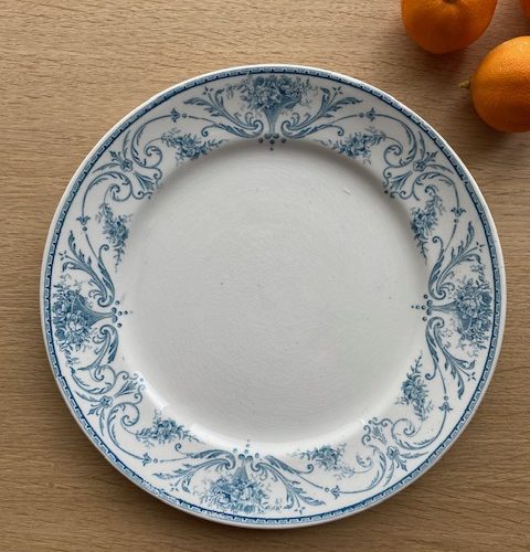 Assiette à dessert BFK – modèle Louis XVI