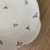 Ancien plat de présentation Jaeger à décor de fleurs et liseré or - Image 2