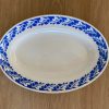 Grand plat ovale ancien - Saint-Amand