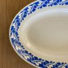 Grand plat ovale ancien - Saint-Amand - Image 2