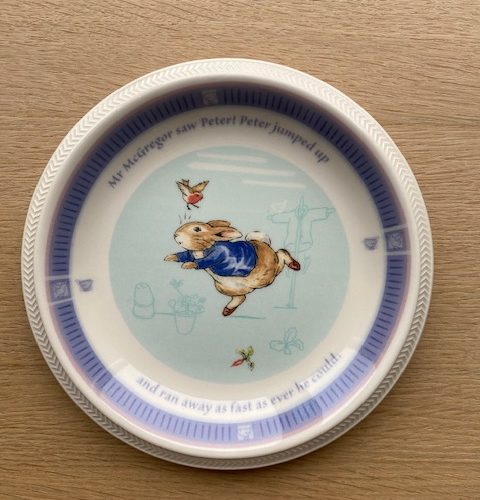 Assiette Peter Rabbit – Wedgwood / 2001