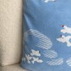Coussin "Collection mouettes" - le carré n°2 - Upcycling - Image 2