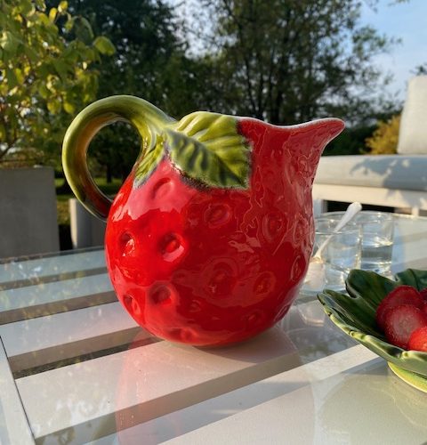 Carafe à eau « fraise » – Italie