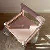 Fauteuil en bois rose bonbon – revalorisé - Image 2