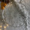 Grand présentoir sur pied en verre