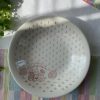 Assiette creuse "fillettes sous un parapluie" - Sarreguemines