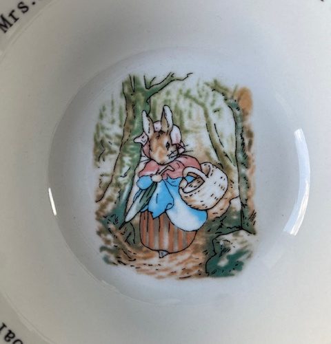 Bol « Peter Rabbit » Beatrix Potter – Wedgwood 1991