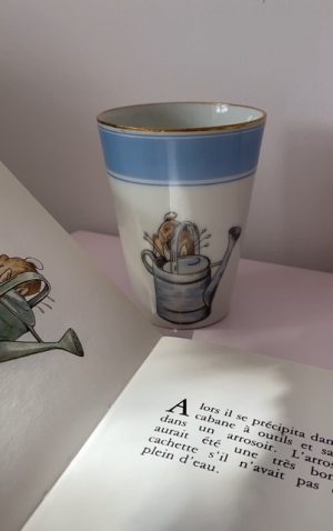 Gobelet "Peter Rabbit" Beatrix Potter - Lourioux Foécy - Image 2