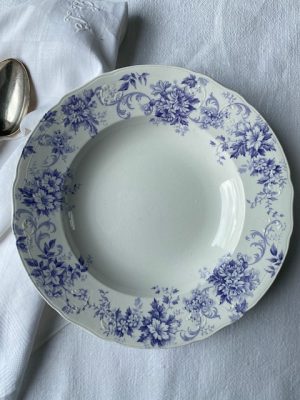 Deux assiettes creuses "Florence" - Maestricht - circa 1900 - Image 2