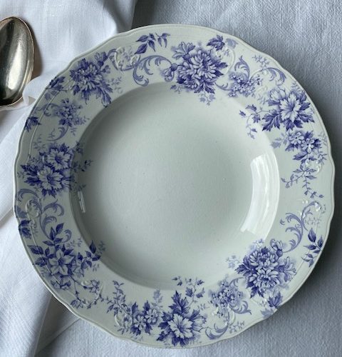 Deux assiettes creuses « Florence » – Maestricht – circa 1900