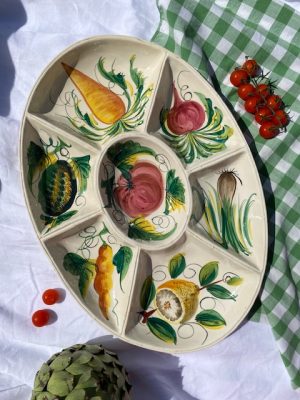 Grand plat apéritif / crudités - Italie